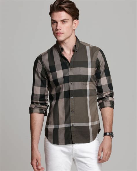burberry shirts for mens